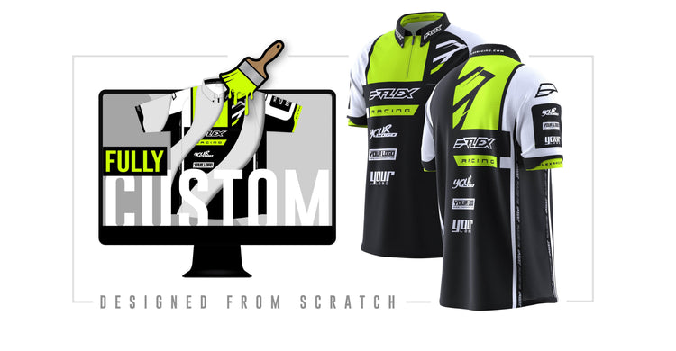 Personalized Racing Shirts | High-Quality Custom Apparel by FLEX Racing