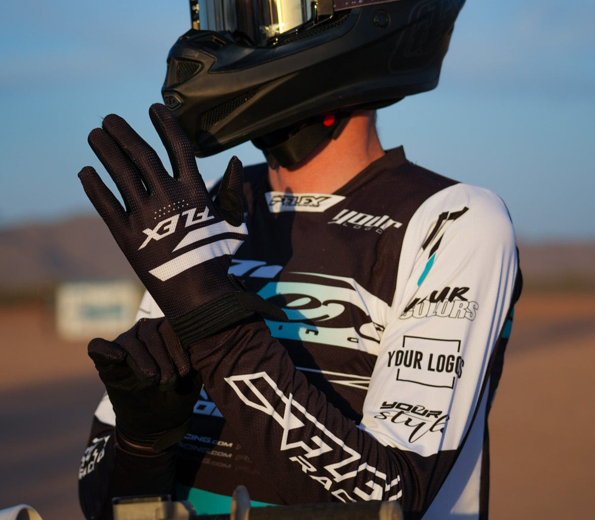 Custom Riding Gear Custom Riding Gear & Race Kits | Motorsports Apparel | FLEX Racing