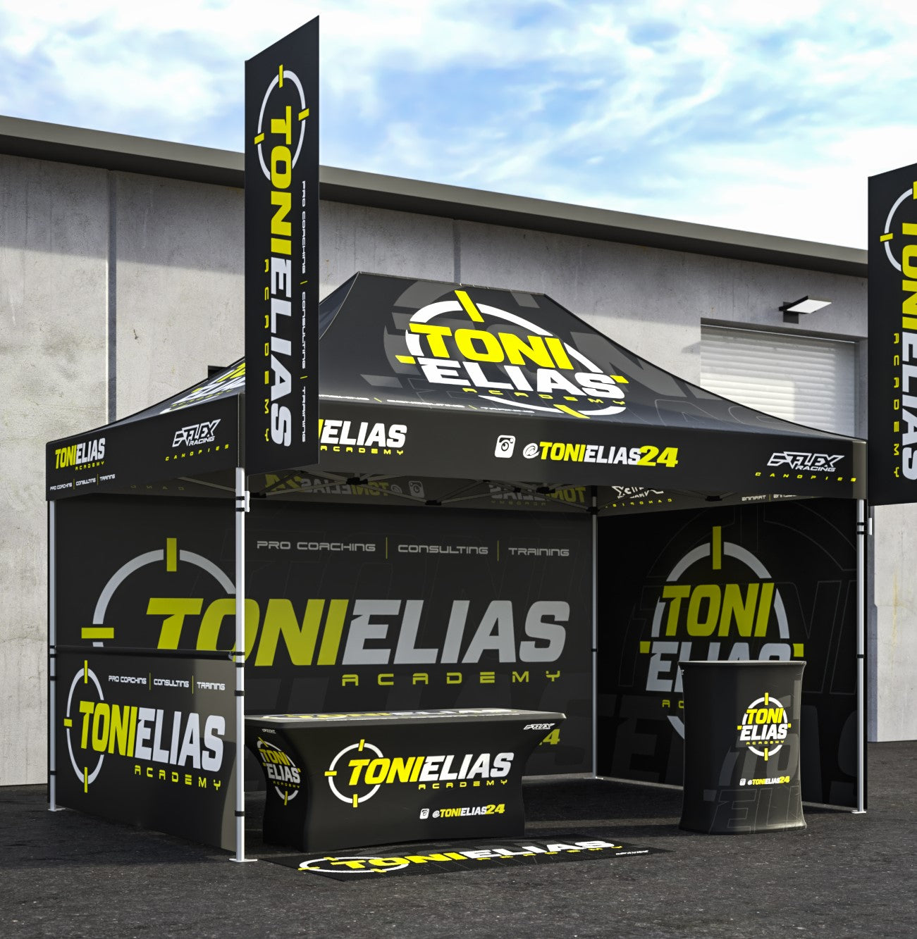 Custom Pit Materials | Canopy Tents · Apparel · Graphics | FLEX Racing