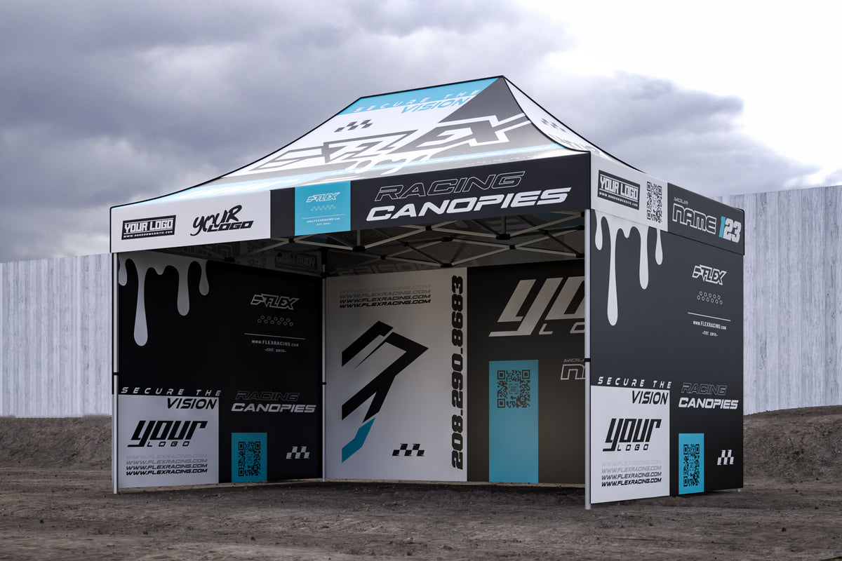 Custom Pit Materials | Canopy Tents · Apparel · Graphics | FLEX Racing