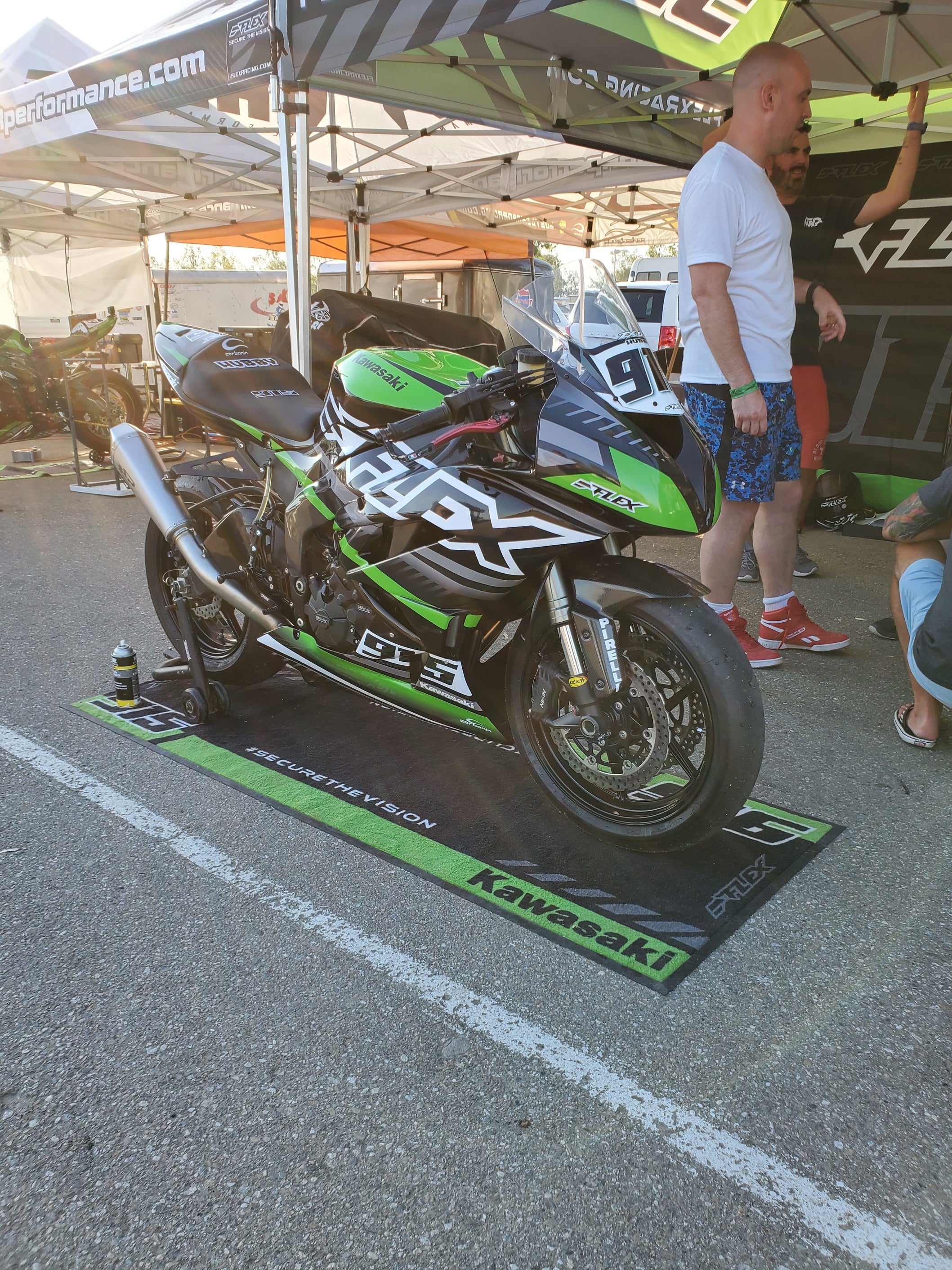 CUSTOM BIKE MAT – FLEX Racing