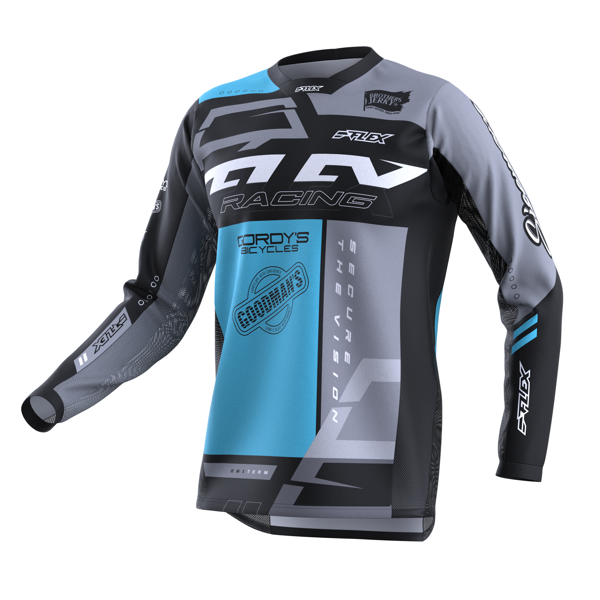 Custom Crew Shirts Team Apparel FLEX Racing - Main Image