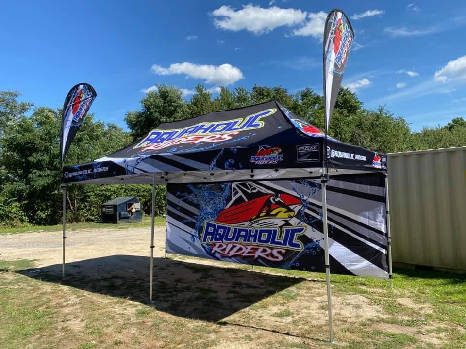 Custom Racing Flags - Pit Flags - Feather, Teardrop, Block – FLEX Racing