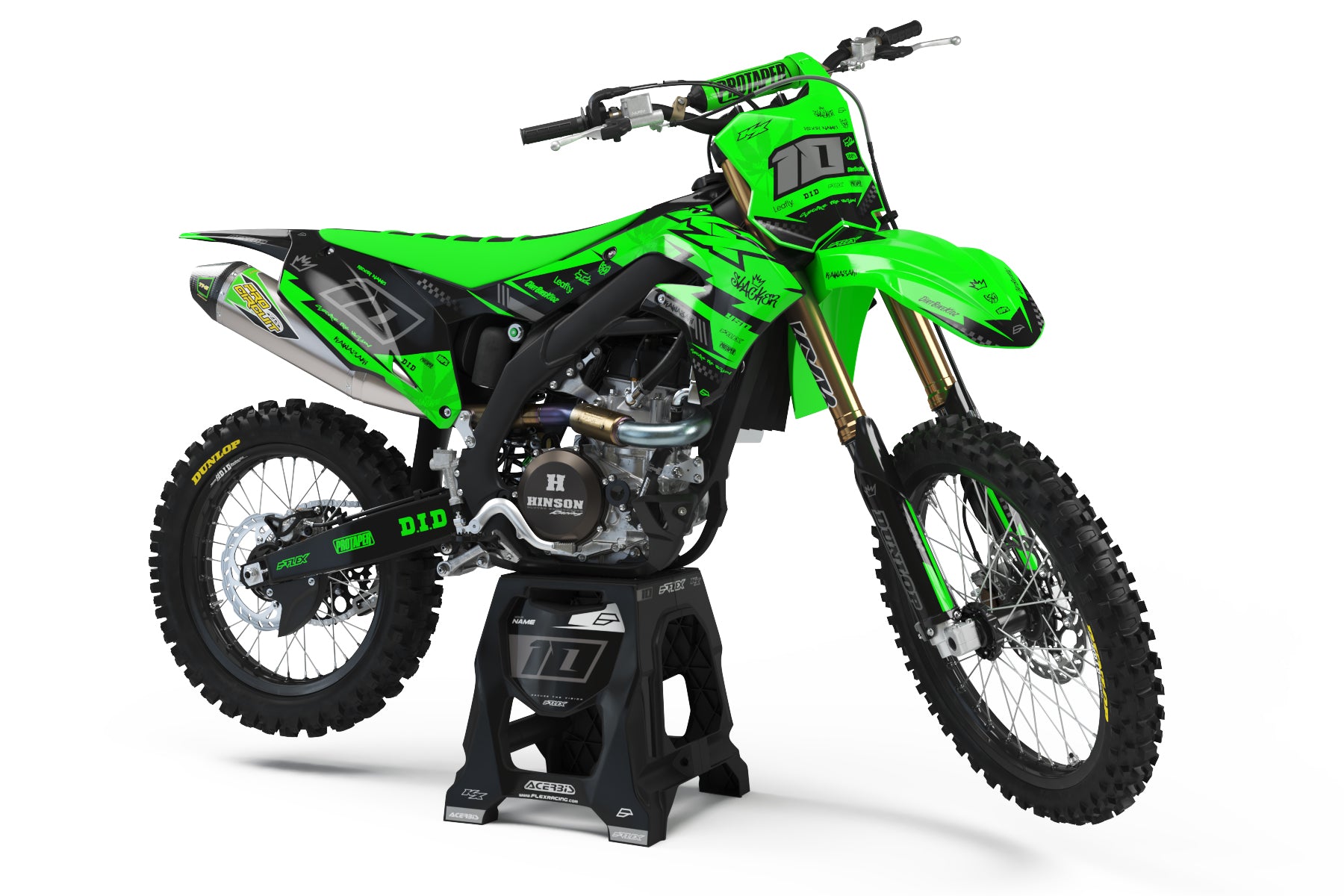 Kawasaki 'Slacker' Kit – FLEX Racing